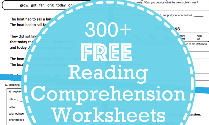 Những website hàng đầu cho download miễn phí Reading comprehension worksheets